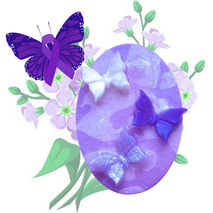 Forget-me-not Soap, supporting the Alzheimer's Association