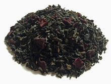 Load image into Gallery viewer, Loose leaf tea including: Black teas, pu­erh tea, lapsang souchong tea, beetroot and bergamot oil.
